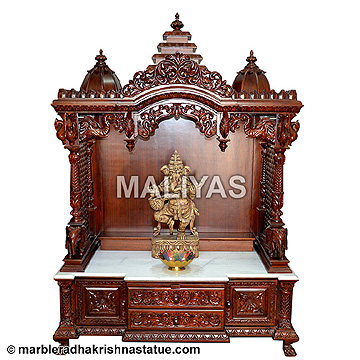 Buy Wooden Mandir