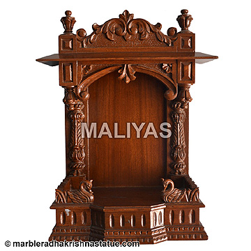 Indian wooden Carved Temple